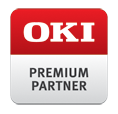 Vertical OKI Logo Premium Partner